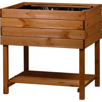 Netto Marken-Discount dobar Hochbeet Kubus 2.0 Braun Angebot
