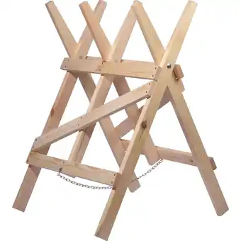 Netto Marken-Discount dobar Stabiler Sägebock aus Massivholz Angebot
