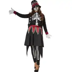 Netto Marken-Discount tectake Frauenkostüm Gruselige Skull Lady Angebot