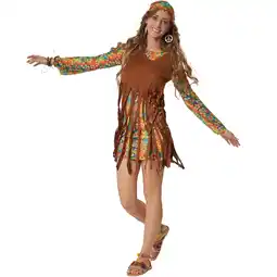 Netto Marken-Discount tectake Frauenkostüm Rebellische Hippie Squaw Angebot