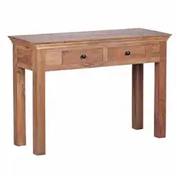Netto Marken-Discount KADIMA DESIGN Multifunktionale Konsole im Landhausstil, Akazienholz, 110x40 cm - Platzsparend Angebot