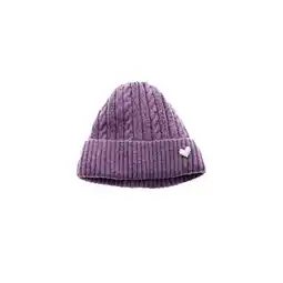 Netto Marken-Discount Strickmütze mit Herzmotiv für Damen und Mädchen mit Flechtmuster Angebot