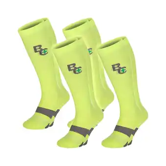 Netto Marken-Discount Chili Lifestyle Kompressionsstrümpfe 4 Paar Sport Reisen gelb Angebot