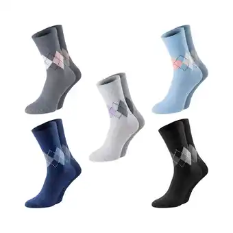 Netto Marken-Discount Chili Lifestyle Damen Socken LADY DIAMOND Karo 10 Paar Baumwolle Weichbund Angebot