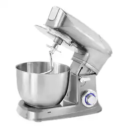 Netto Marken-Discount Elegante Küchenmaschine mit 6 Geschwindigkeiten - Silber Angebot