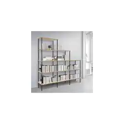 Netto Marken-Discount HOME DELUXE Regal INDU Light Oak 207 x 35 x 196 cm - versch. Ausführungen Angebot