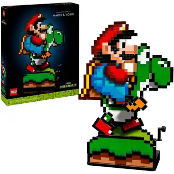 Netto Marken-Discount LEGO Konstruktionsspielzeug Super Mario World: Mario & Yoshi Angebot