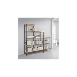 Netto Marken-Discount HOME DELUXE Regal INDU Oiled Oak 207 x 35 x 196 cm - versch. Ausführungen Angebot