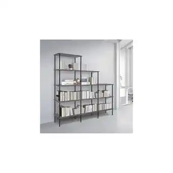 Netto Marken-Discount HOME DELUXE Regal INDU Dark Oak 207 x 35 x 196 cm - versch. Auführungen Angebot
