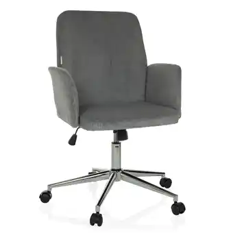 Netto Marken-Discount hjh OFFICE Home Office Bürostuhl SOLAO CORD Stoff mit Armlehnen Angebot