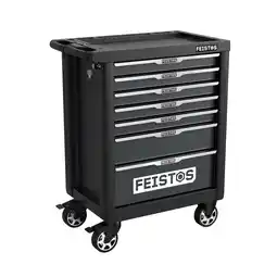 Netto Marken-Discount Feistos Werkstattwagen mit Kunststoffplatte Angebot