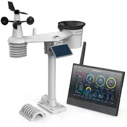 Netto Marken-Discount BRESSER 9-in-1 MeteoChamp HD WLAN Wetterstation Angebot