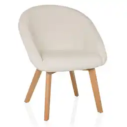 Netto Marken-Discount hjh LIVING Polsterstuhl SCANDI TED Stoff Angebot