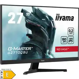 Netto Marken-Discount Iiyama Gaming-Monitor G-Master G2770QSU-B6 Red Eagle Angebot