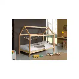 Netto Marken-Discount Dallas 2 Hausbett 90 x 200 cm Liegefläche, Natur Angebot