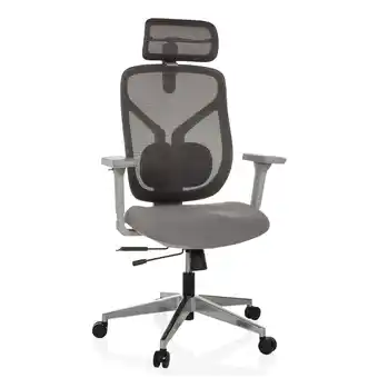 Netto Marken-Discount hjh OFFICE High End Bürostuhl CASSILIS W Stoff/Netzstoff mit Armlehnen (höhenverstellbar) Angebot