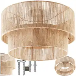 Netto Marken-Discount tectake Deckenleuchte , Boho-Stil, Stahlgestell, 45 x 25 cm Angebot