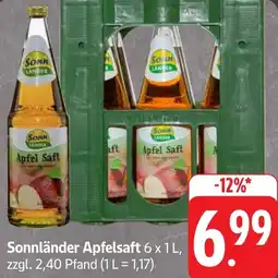 Gebauer's Sonnländer Apfelsaft Angebot