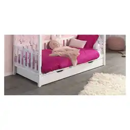 Netto Marken-Discount Bettschublade für Hausbett Serie Dallas Fa. Vipack, 90 x 190 cm, Weiß Angebot