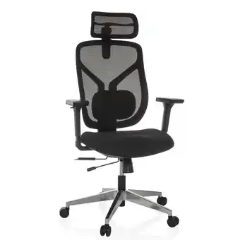 Netto Marken-Discount hjh OFFICE High End Bürostuhl CASSILIS B Stoff/Netzstoff mit Armlehnen (höhenverstellbar) Angebot