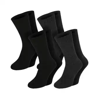 Netto Marken-Discount Chili Lifestyle Wollsocken ALPAKA super warm 4 Paar Weichbund Winter Angebot
