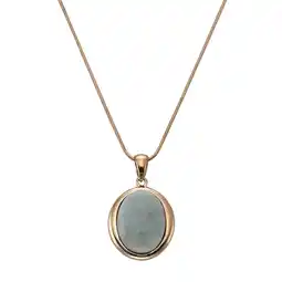 Netto Marken-Discount Zeeme Gemstones Halskette Silber 925 rhodiniert 42+5cm mit echtem Larimar Angebot