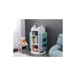 Netto Marken-Discount HOME DELUXE Kinderregal drehbar JUNA Blau - versch. Ausführungen Angebot