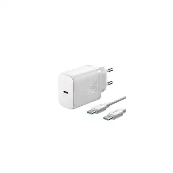 Netto Marken-Discount Schnellladegerät mit einer Leistung von bis zu 25 W + USB-C / USB-C Angebot