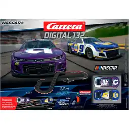 Netto Marken-Discount Carrera Rennbahn DIGITAL 132 NASCAR Daytona Challenge Angebot