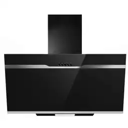 Netto Marken-Discount PKM DSH60-BL Dunstabzugshaube Kopffreihaube 60cm schwarz Glas Umluft Abluft LED Angebot