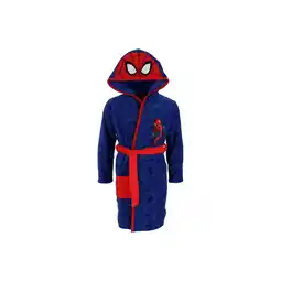 Netto Marken-Discount Spiderman Kinderbademantel aus weichem Coral Fleece für Kinder Angebot