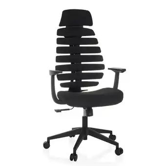 Netto Marken-Discount hjh OFFICE Profi Bürostuhl ERGO LINE ECO Stoff mit Armlehnen Angebot