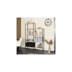 Netto Marken-Discount HOME DELUXE Regal INDU Light Oak 140 x 35 x 196 cm - versch. Ausführungen Angebot