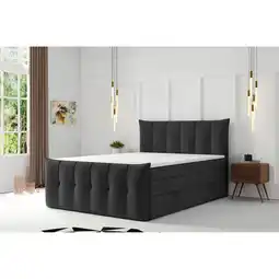 Netto Marken-Discount M-Punkt GmbH Boxspringbett PORTO mit Bettkasten 180 x 200 cm Webstoff - versch. Ausführungen Angebot