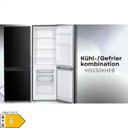 Netto Marken-Discount PKM KG230KHEB Kühlgefrierkombination schwarz 173L Kühlschrank LED Angebot