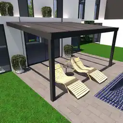 Netto Marken-Discount Schweng Terrassenüberdachung S400, 16mm Polycarbonat, Anthrazit, 7,06m x 4,05m Angebot