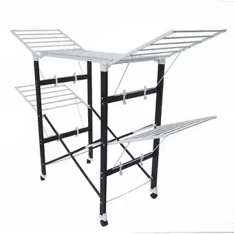Netto Marken-Discount loving HOME faltbarer Wäscheständer 175x83x112 cm Tragkraft von 35kg Angebot