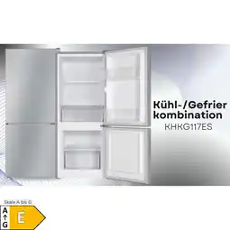 Netto Marken-Discount PKM Kühlgefrierkombination KHKG117ES 117 Liter Nutzinhalt, Silber, Nur 39 dB Angebot