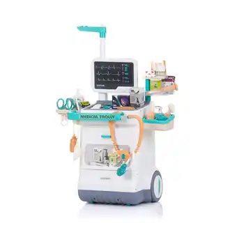 Netto Marken-Discount Chipolino Kinderspielzeug-Set Arzt 26-teilig Geräusche, Licht, Arztutensilien weiß Angebot