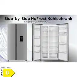 Netto Marken-Discount PKM KHSBS510DNFWDDIX Side by Side Kühlschrank 529 L Wasserspender Angebot
