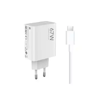 Netto Marken-Discount Xiaomi 67W Combo Type A weiß Smartphone-Ladegerät Angebot
