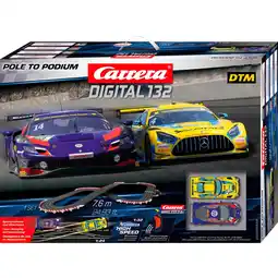 Netto Marken-Discount Carrera Rennbahn DIGTITAL 132 Pole to Podium Angebot