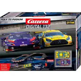 Netto Marken-Discount Carrera Rennbahn DIGTITAL 132 Pole to Podium Angebot