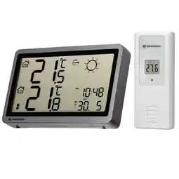 Netto Marken-Discount BRESSER Funkwetterstation MeteoTemp HZ anthrazit Angebot
