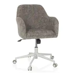 Netto Marken-Discount hjh LIVING Home Office Bürostuhl SOLAO HOME Stoff mit Armlehnen Angebot