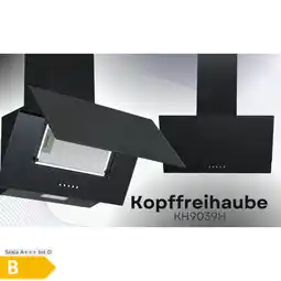 Netto Marken-Discount PKM KH9039H Kopffreihaube Glas Dunstabzugshaube schwarz 60cm Angebot
