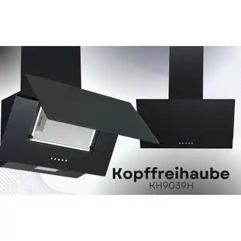 Netto Marken-Discount PKM KH9039H Kopffreihaube Glas Dunstabzugshaube schwarz 60cm Angebot