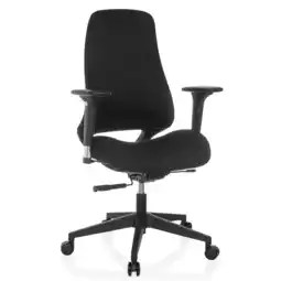 Netto Marken-Discount hjh OFFICE Profi Bürostuhl HENFIELD B Stoff mit Armlehnen (höhenverstellbar) Angebot