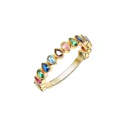 Netto Marken-Discount Fascination by Ellen K. Ring 375/- Gelbgold Zirkonia Angebot