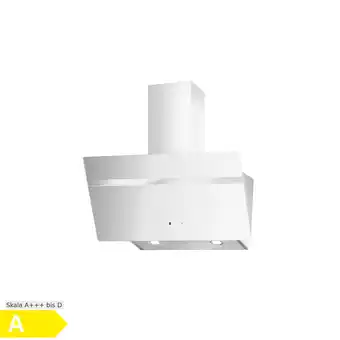 Netto Marken-Discount PKM S20-90AWTY Dunstabzugshaube weiß Edelstahl Kopffreihaube Glas 90cm Angebot